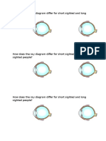 Long Short Sightedness Work Sheet