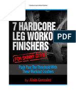 7 Hardcore Leg Workout Finishers