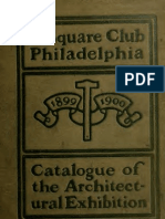 (1905) Exhibition Catalogue: T-Square Club (Volume 1899-1900)