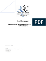 Criticalcare Positionpaper 060114