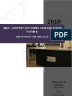 Paper 1 The Nigerian Content Plan