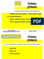 Concurso Biblico JONAS