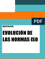 Evolución de Las Normas Iso