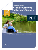 California's Disability Long Term Outlook