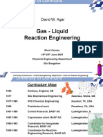 Gas - Liquid Reaction Engineering: University of Dortmund