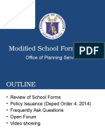 Modified School Forms Official Presentation