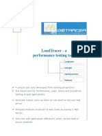 LoadTracer - A Performance Testing Tool