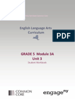 English Language Arts Curriculum: GRADE 5 Module 3A Unit 3