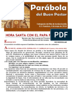 HORA SANTA CON EL PAPA. Parábola Del Buen Pastor