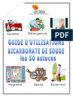 Guide D'utilisation BICARBONATE de SOUDE