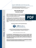 Final Prospectus - ATRKE Equity Opportunity Fund