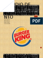 Estudio de Imagen Burger King Bolivia