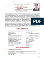 CV Carlos Enrique Triveño Valenza (Diciembre 2015)