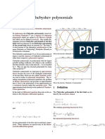 Chebyshev Polynomials