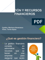 Gestión y Recursos Financieros