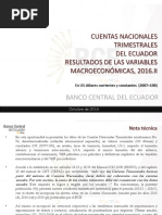 Cuentas Nacionales Ecuador