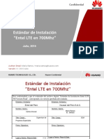 Estandar de Instalacion Entel LTE 700Mhz V4 - 20160901 PDF