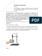 Conductividad de Las Soluciones