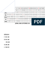 Jadwal Dinas