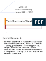 Topic 2 Acc Equation