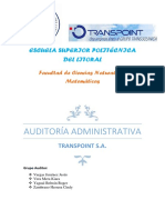 Proyecto de Auditoría Administrativa