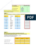 Excel Basic & Advanced Exercises