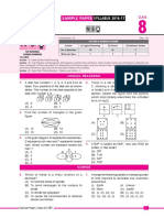 Class-8 - 65 SOF Sample Paper For Olympiads