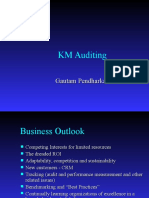 KM Auditing: Gautam Pendharkar