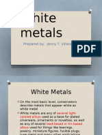 White Metals: Prepared By: Jenny T. Villanueva