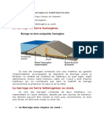 Classification Des Barrages en Matériaux Locaux