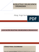 Asociación Delictiva y Delincuencia Organizada