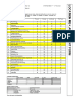 Risk Assessment Form 