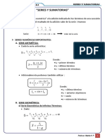 Formulario de Series y Sumatorias