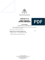 Chief Financial Officer Ordinance: Showing The Law As at 31 December 2014