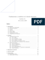 Combinación de Acciones en El Cálculo Estructural.