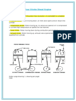 Four Stroke Diesel Engine