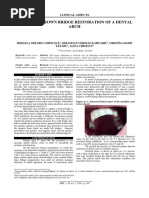 The Total Crown Bridge Restoration of A Dental Arch: Clinical Aspects