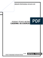 Caderno de Exercícios Desenho Técnico CEDM