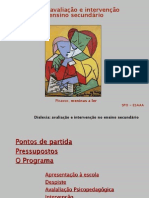 APRESENTAÇÃO - Dislexia - Avaliação e Intervenção em Alunos Do Ensino Secundário