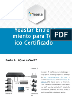 Presentación de Certificación Yeastar