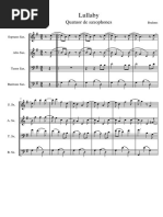 Lullaby - SATB