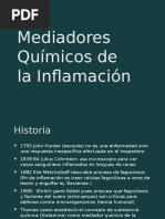 Mediadores Quimicos de La Inflamacion y Dolor