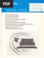 Extra Oil Cooler Volvo 240 Install Guide