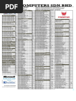 Sri Price List