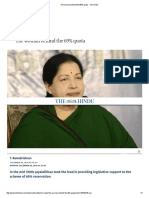 The Woman Behind The 69% Quota - The Hindu PDF