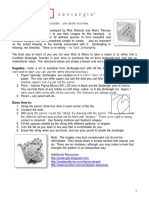 Zentangle Handout PDF