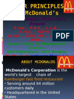 Mcdonald's Management Strategies