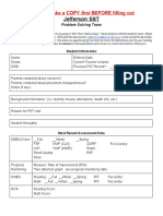 Jefferson SST Form