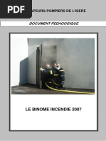 Binome Incendie Isere 2007