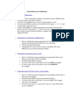 Permutations and Combinations